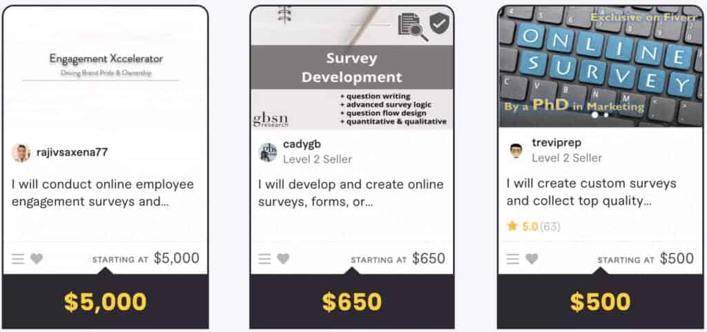 survai survey examples