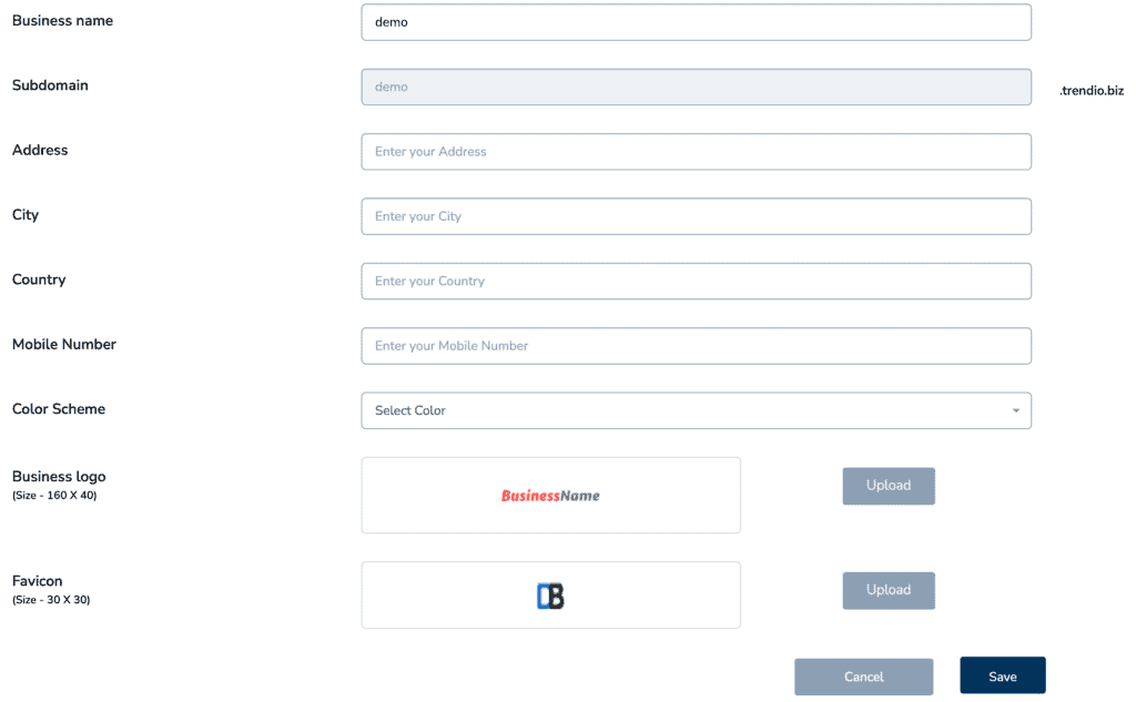 trendio dashboard