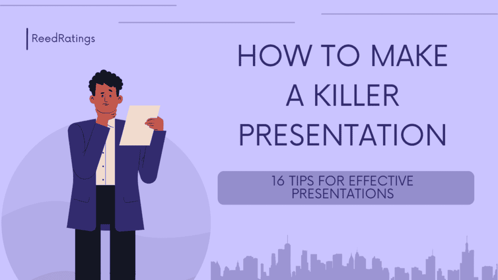 HOW TO MAKE A PRESENTATION