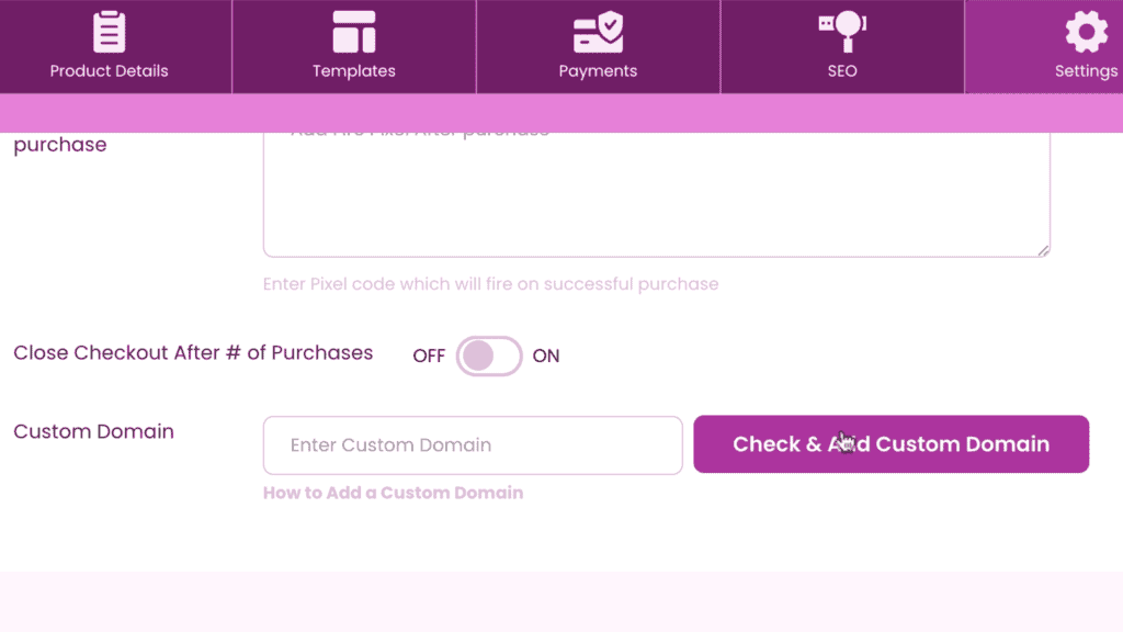 koincart domain integration