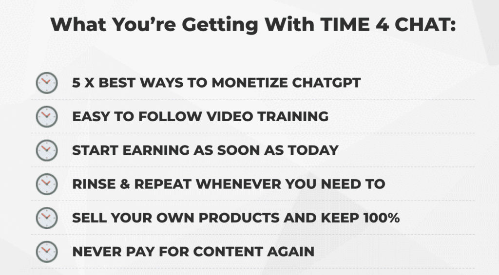 time 4 chat features